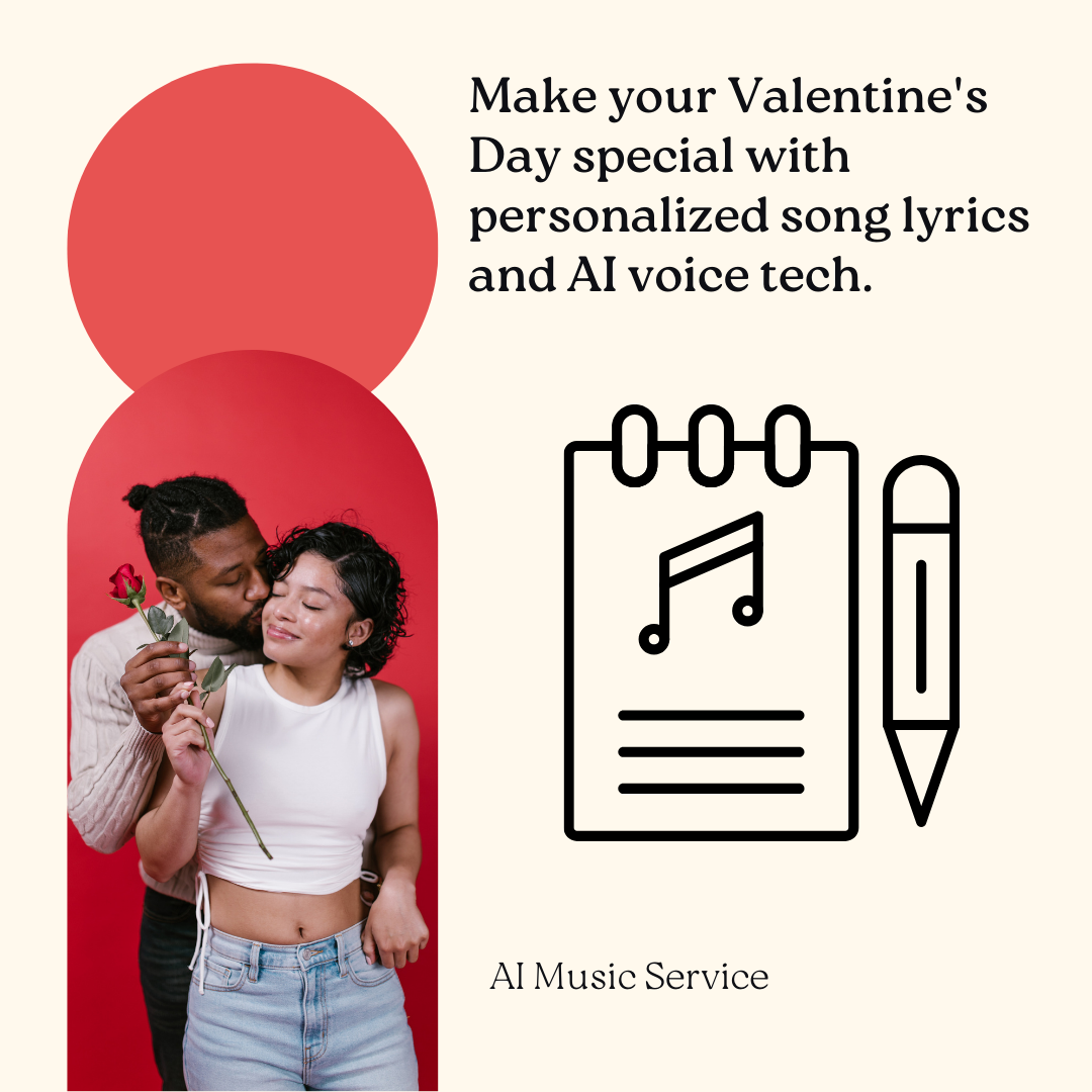 Valentine's Day Gift Idea, Personalized Song Lyrics with AI
