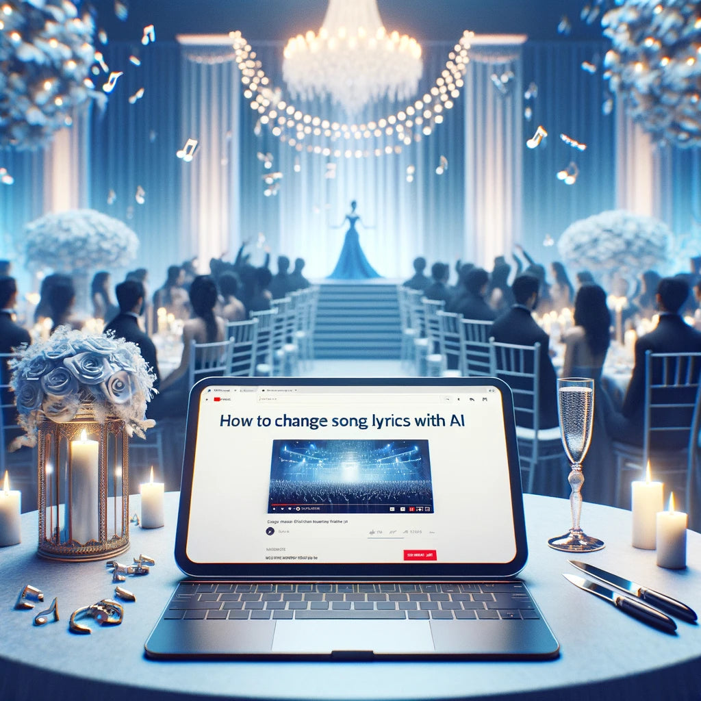 Changer Song lyrics with AI for Weddings