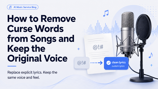 How to Remove Curse Words from Songs and Keep the Original Voice