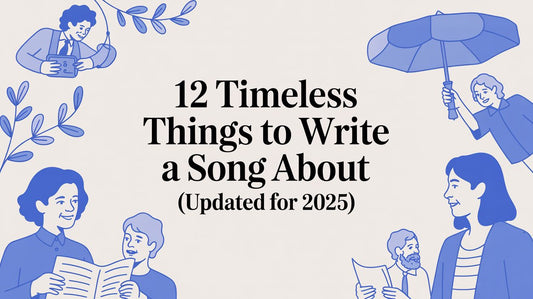 12 Timeless Things to Write a Song About (Updated for 2025)
