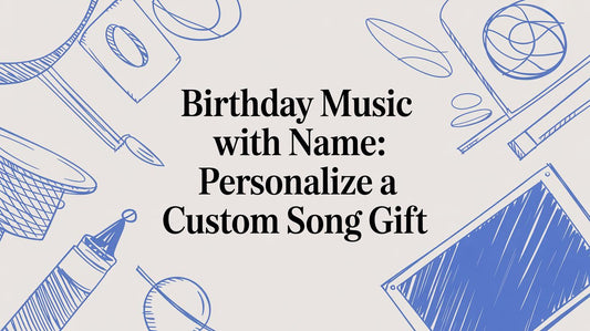 Birthday music with name: Personalize a Custom Song Gift