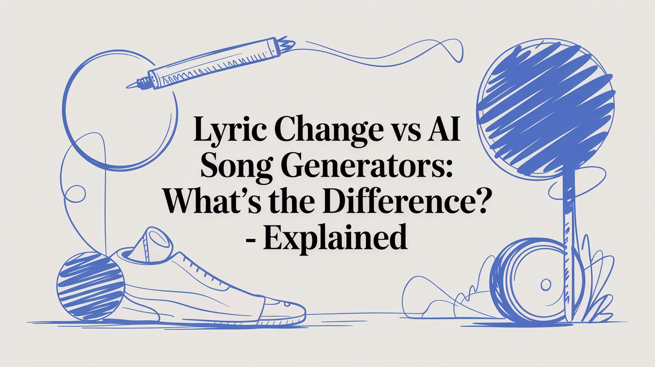 Song Create Change Lyric Change Service vs AI Song Generators: What’s the Difference? – AI ...