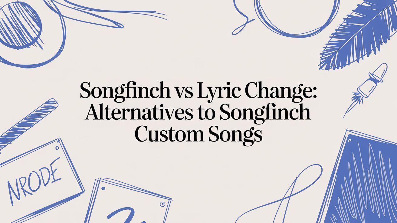 Songfinch vs. Lyric Change: Alternativen zu Songfinch Custom Songs – AI ...