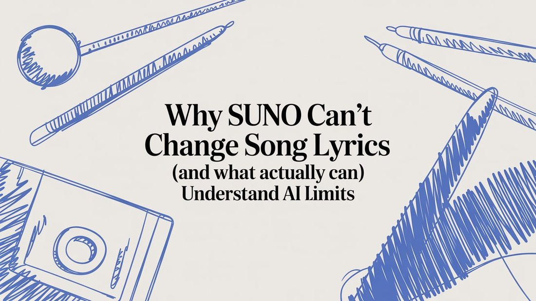Why Suno Can't Change Song Lyrics (And What Actually Can)