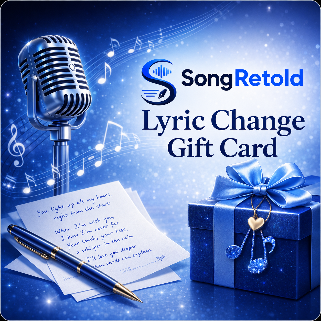 AMS Lyric Change Geschenkkarte